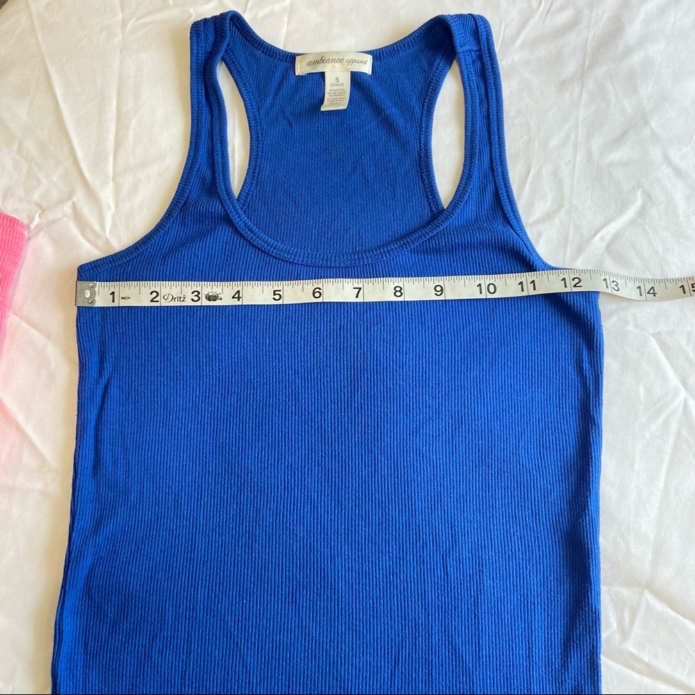 Bundle of 3 Ambiance Tank Tops Women Size S - Picture 6 of 10